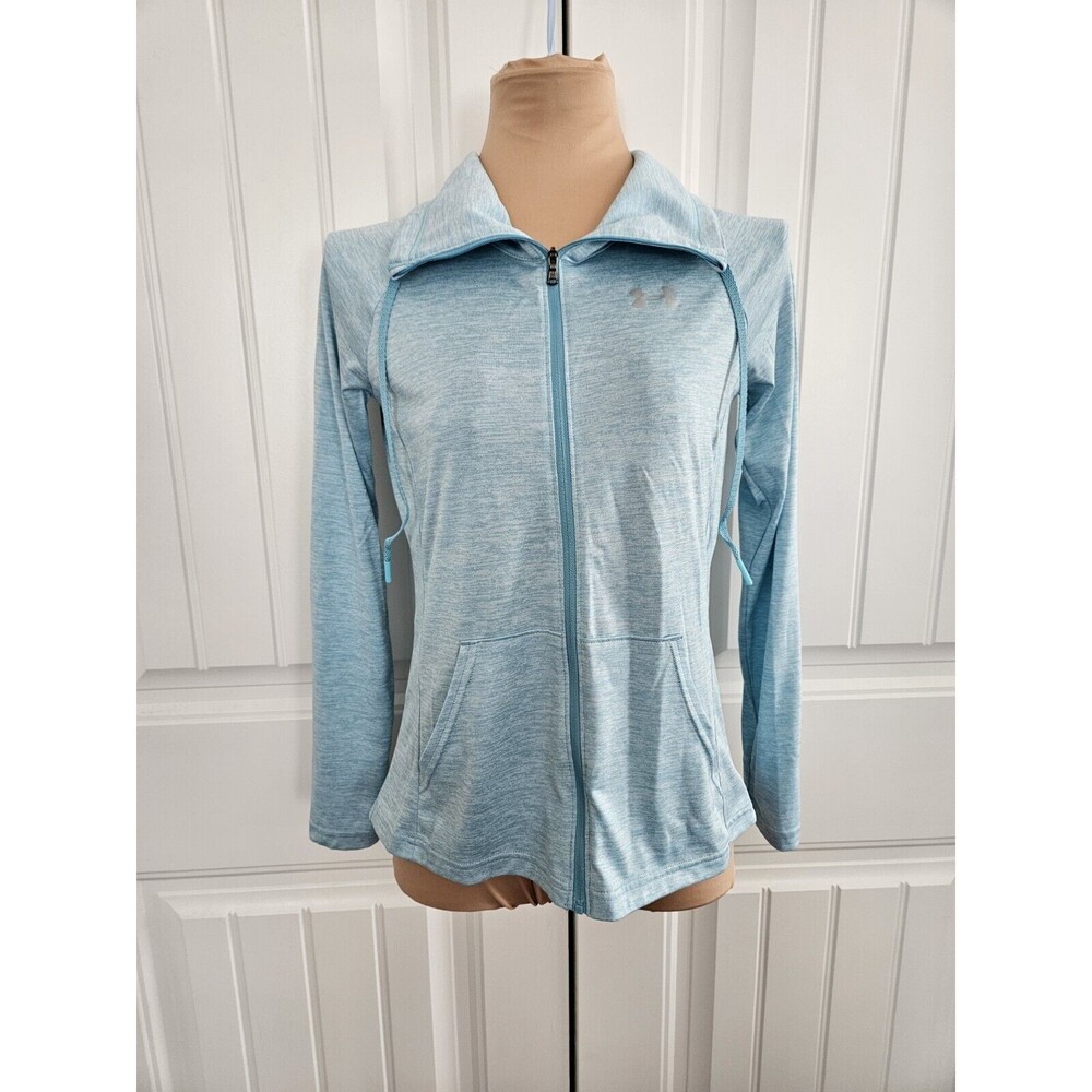 Baby Blue Under Armour Heatgear Hoodie Size XS